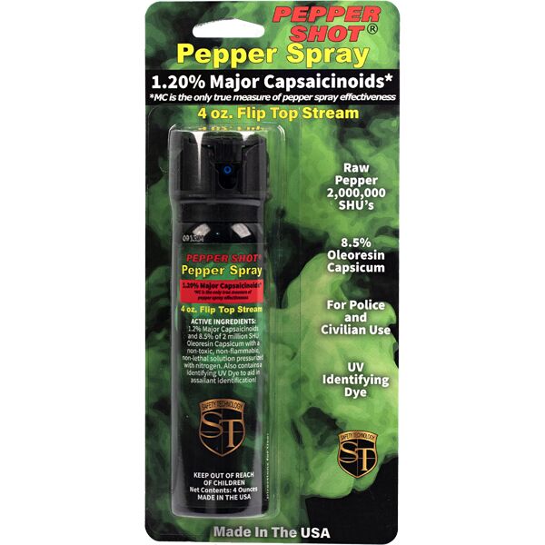 Pepper Shot 1.2% MC 4 oz Pepper Spray