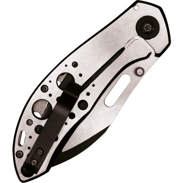 Assisted Open Folding Pocket Knife with Black Trim - Image 4